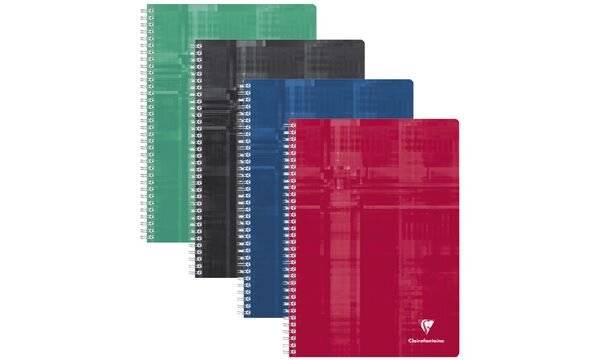Clairefontaine Spiralheft, DIN A4, kariert 5x5, 90 Blatt (332205400)