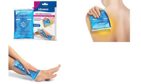 Lifemed Kalt-/Warm-Kompresse, 200 x 120 mm, blau (6499226)
