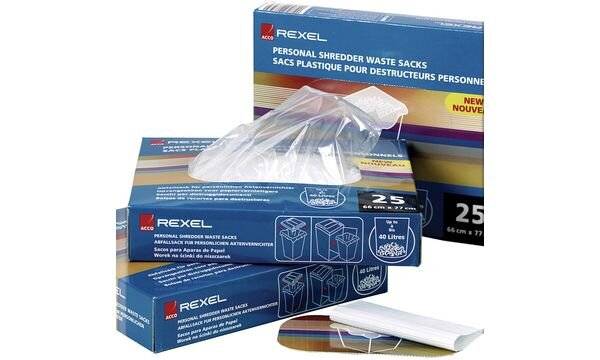 Rexel Shredder Waste Sack - Müllbeutel (Packung-5