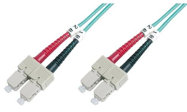 DIGITUS - LWL Multimode OM 3 Patchkabel, SC / SC-7