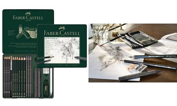 Faber-Castell PITT GRAPHITE - Set Bleistift, Farbstift-3