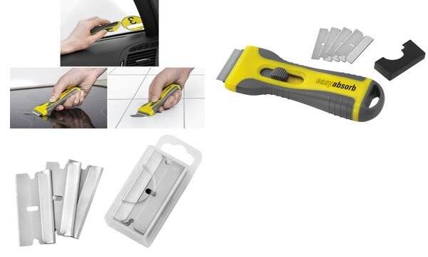 easyabsorb Ersatzklingen für Glas-Schaber, 100 Stück (62350329)-0