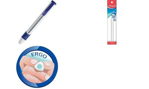 Maped Ersatzradierer für Radierstift Gom-Pen, weiß (82512511)-2