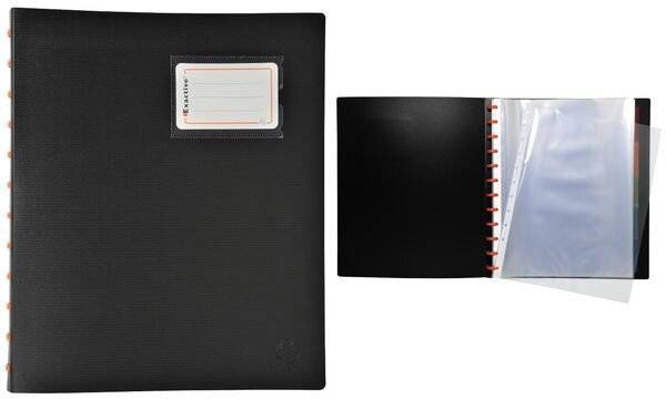 EXACOMPTA Sichtbuch EXACTIVE, DIN A4, 40 Hüllen, schwarz-2