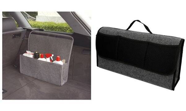 cartrend KFZ-Kofferraum Organizer, mit Klettverschluss (11580003)