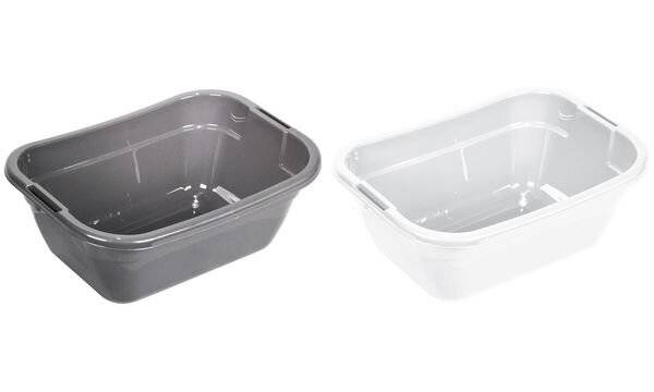 plast team Wäschekorb LAUNDRY BASKET, 23 Liter, weiß