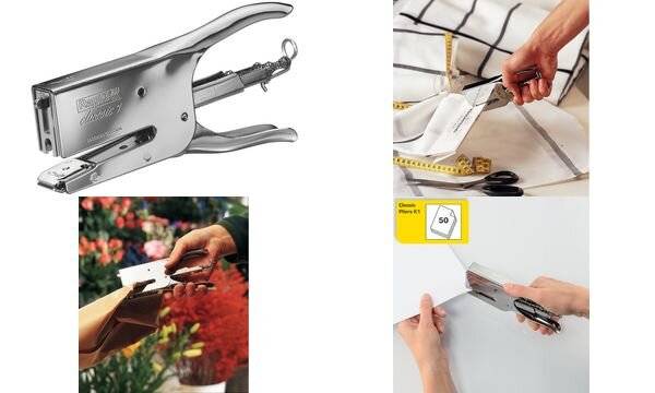 Rapid Heftzange Classic K1, Heftleistung: 50 Blatt, silber (334147200)