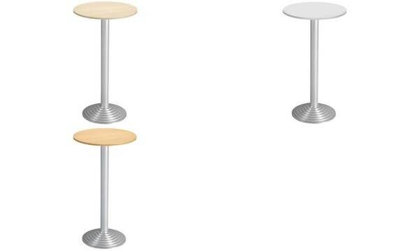 SODEMATUB Stehtisch 60000EA, 600 mm, ahorn/alu (71220115)-1