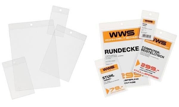 DURABLE Hänge-Sichttasche, DIN A5, Hochformat, PP, genarbt (9229819)-2