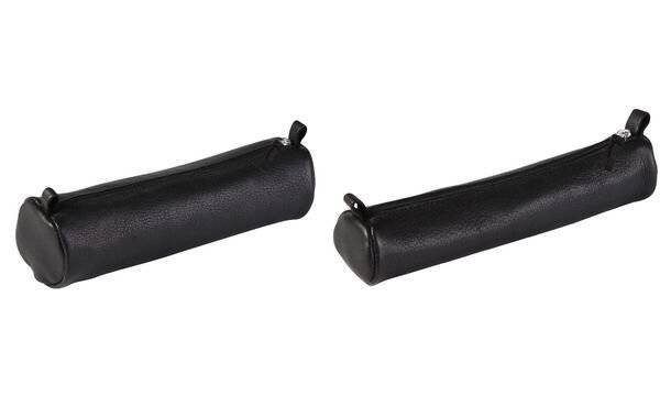 Clairefontaine Schlamper-Rolle, Leder, schwarz (87001183)-1
