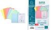 EXACOMPTA Aktendeckel SUPER 60, DIN A4, 60 g/qm, sortiert (83100027)