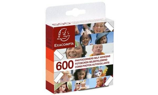 EXACOMPTA Foto-Ecken, transparent, selbstklebend-2