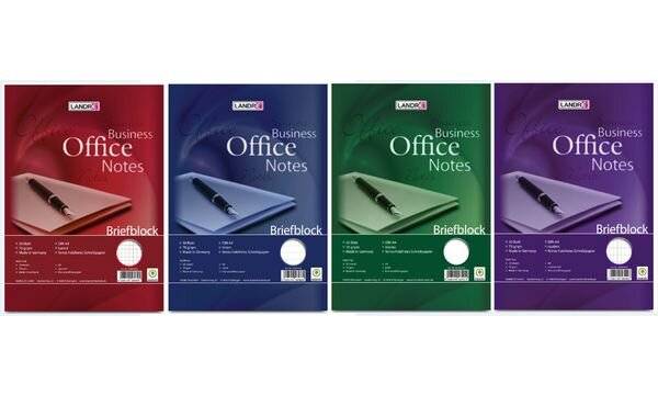 LANDRÉ Briefblock "Business Office Notes", DIN A4, blanko (5400001)-1