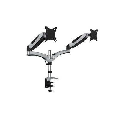 Digitus DA-90353 Monitor-Tischhalterung 2 Display(s) 25,4 cm (10") - 68,6 cm (27") Schwarz Neigbar, Schwenkbar, Rotierba-7