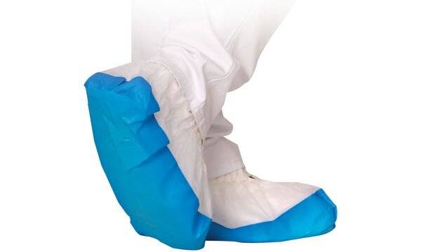 HYGOSTAR PP-Überschuh SAFE mit CPE-Sohle, weiß/blau-1
