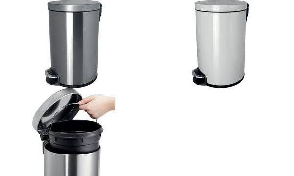 Tretabfalleimer the silent 5l Edelstahl - Artikel: 435004095-2
