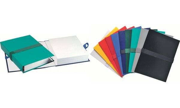 EXACOMPTA Dokumentenmappe mit Kettverschluss, gelb-1