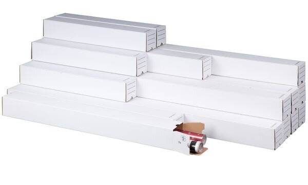 Versandbox Plan-Box 1100x75x75mm weiß-1