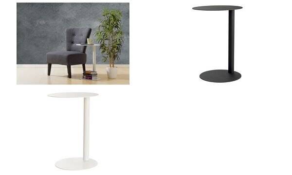 PAPERFLOW Beistelltisch EASYDESK, rund, weiß (74600444)-2