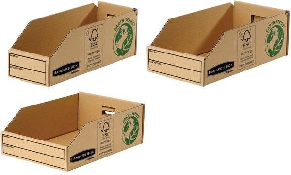 Fellowes BANKERS BOX EARTH Kleinteilebox, braun, (B)200 mm (5323040)-2