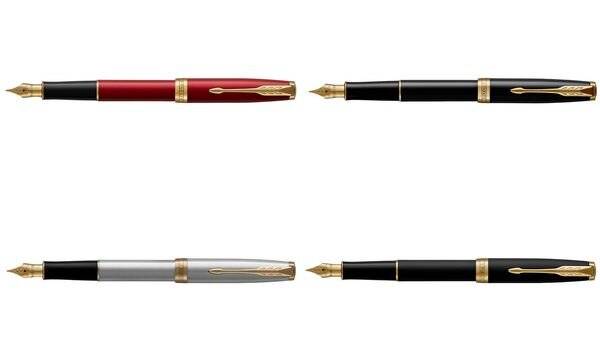 PARKER Füllhalter SONNET Black Lacquer G.C. (5128252)-0