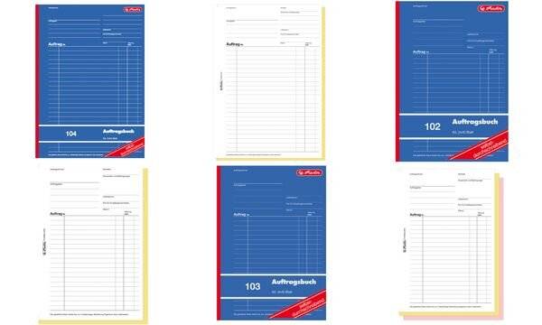 Herlitz Auftragsbuch »102«, A5 hoch-3
