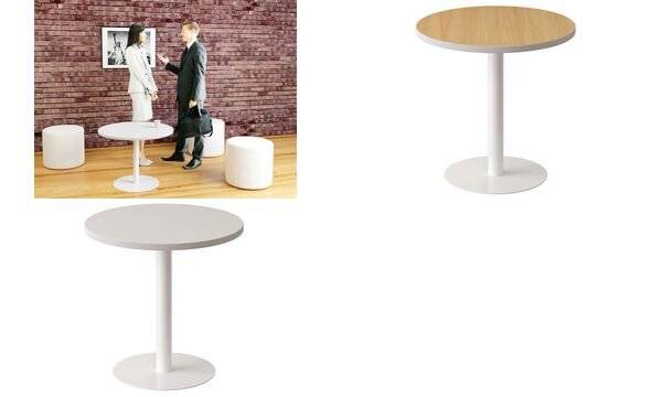 Loungetisch HxBxT 60x60x60cm weiß-2