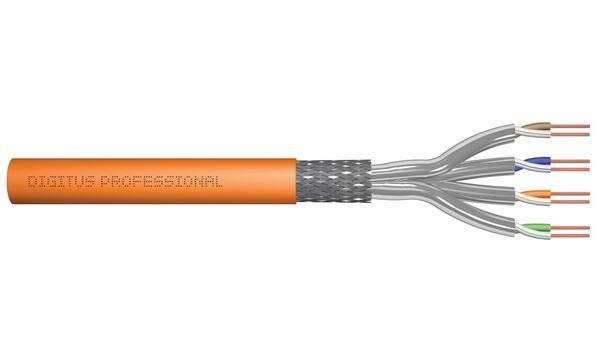 DIGITUS - Cat.7 S/FTP Verlegekabel, 100 m, Duplex, Dca-s1a,d0,a1-6