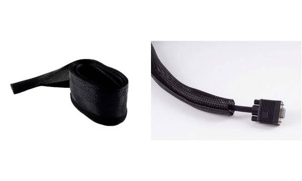 Flexibler Kabelkanal, schwarz, O.D. -32mm, 5,0m-2
