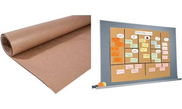 sigel Pinnwand-Papier, 1.140 x 1.600 mm, 80 g/qm, braun-1