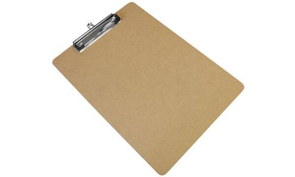 Wonday Klemmbrett, aus Hartfaser-Holz, DIN A4 (61450079)-1
