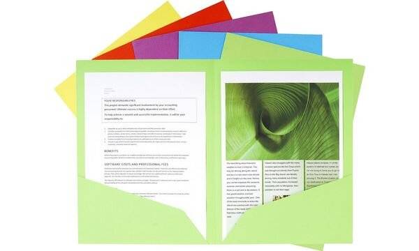 "25er Packung Aktenmappen ROCK""S"" 210 mit 2 Innenfächern aus Manila-Karton - doppelt A4 oder A3"-3