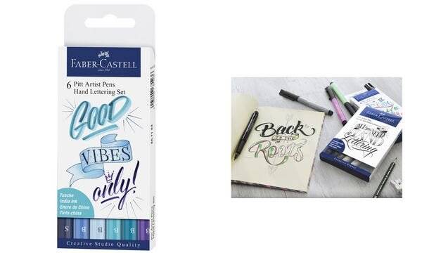 FABER-CASTELL Tuschestift PITT artist pen, 6er Etui (5661316)-0