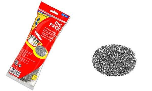 Peggy Perfect Edelstahl-Topfreiniger, 3er Pack (6422155)