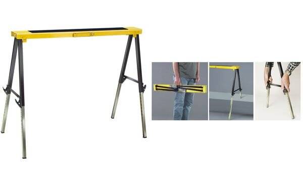 Brennenstuhl MB 120 KH, Kunststoff, Stahl, Grau, Gelb, 120 kg, 960 mm, 860 mm, 6,3 kg-9
