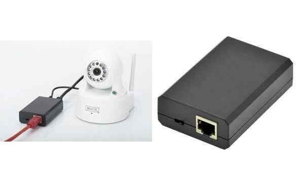DIGITUS - Gigabit Ethernet PoE Splitter, 802.3af, 12 W-5