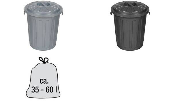keeeper Abfalltonne Maxi-Tonne "mats", 23 Liter, graphite-1