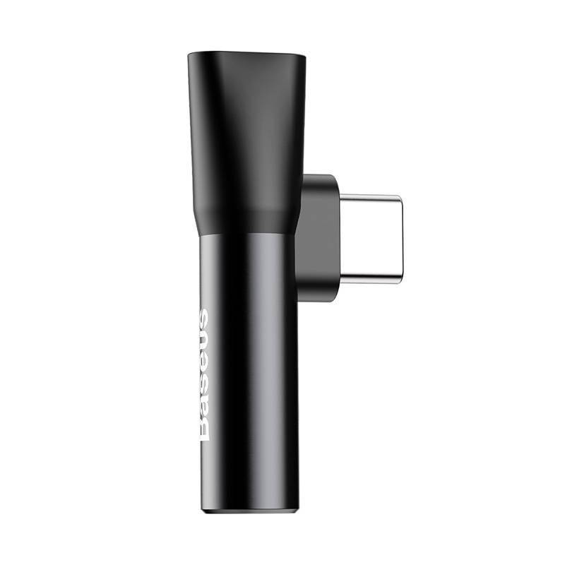 Baseus CATL41-01 Type-C to Type-C / 3.5 mm Cable Adapter, Black-3