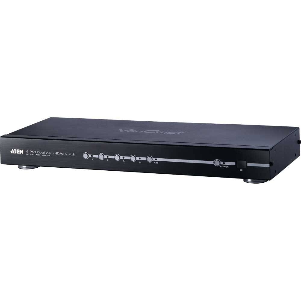 ATEN VS482 Dual-View-HDMI-Switch mit 4 Ports-5