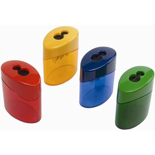 Doppelspitzdose oval farblich sortiert-0