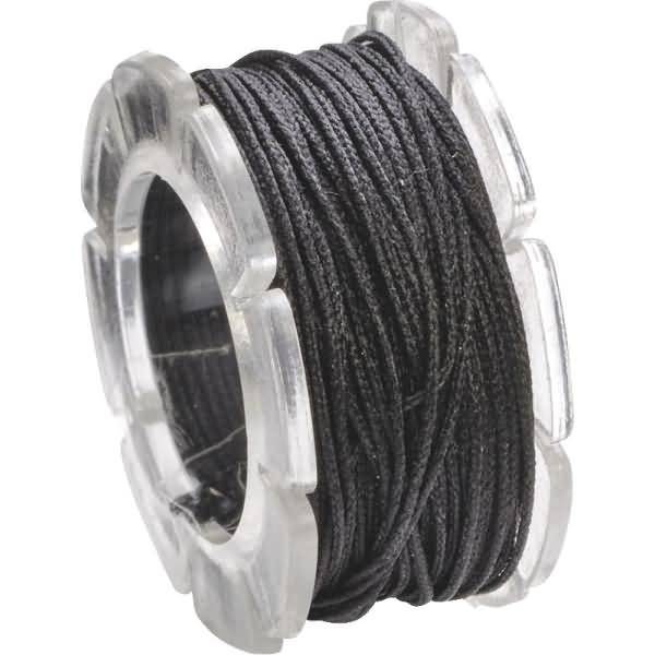 Wachskordel 1mmx5m schwarz