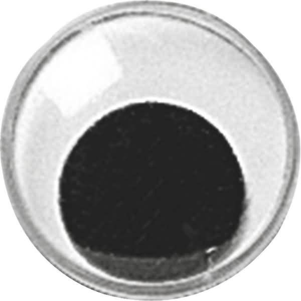 Wackelaugen 20mm schwarz/weiß VE=10 Stück-0