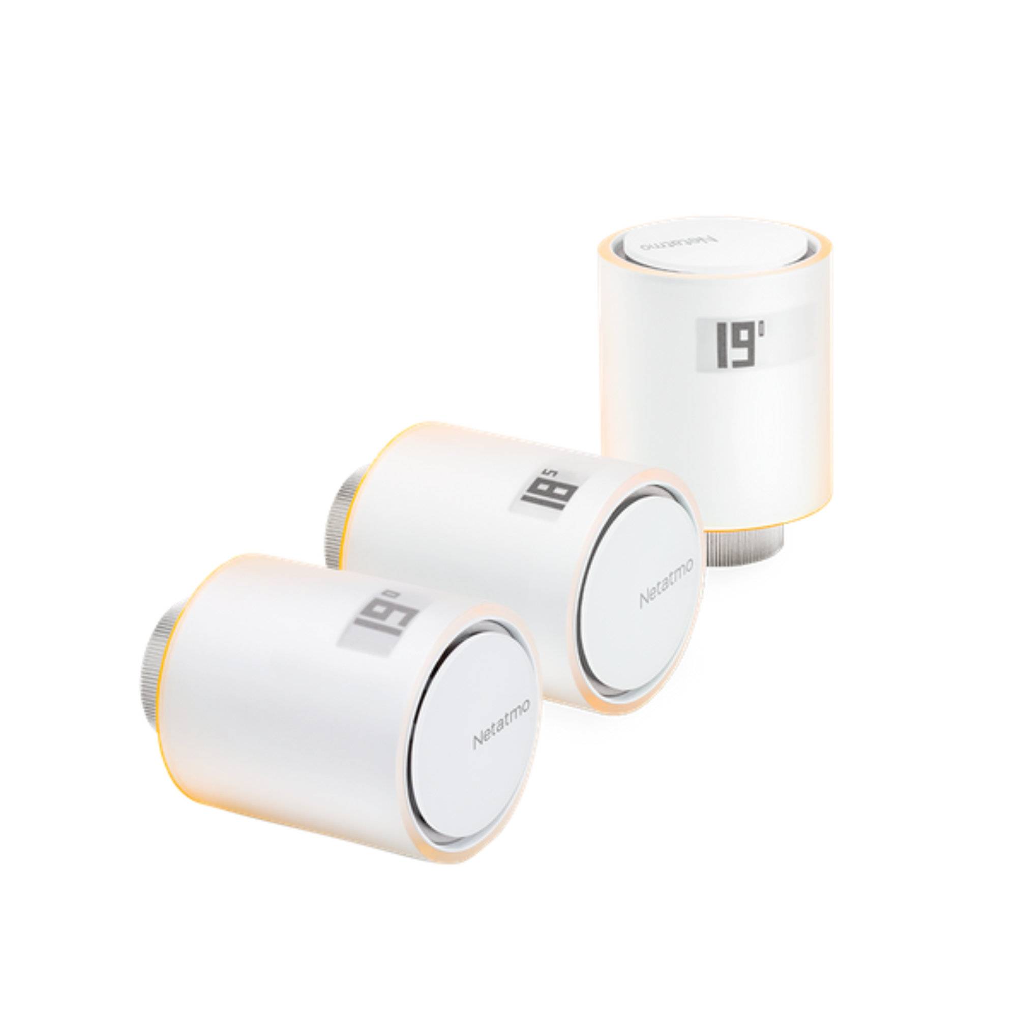 Netatmo Smartes Heizkörperthermostat 3er Pack Bundle (Relais vorausgesetzt)-0