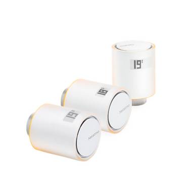 Netatmo Smartes Heizkörperthermostat 3er Pack Bundle (Relais vorausgesetzt)