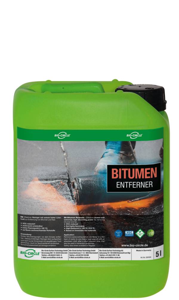 Bio-Circle Bitumenentferner, 5 l Kunststoff-Kanister