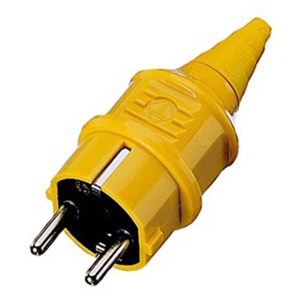 MENNEKES 10840 Schutzkontaktstecker Kunststoff 230 V Gelb IP44-1