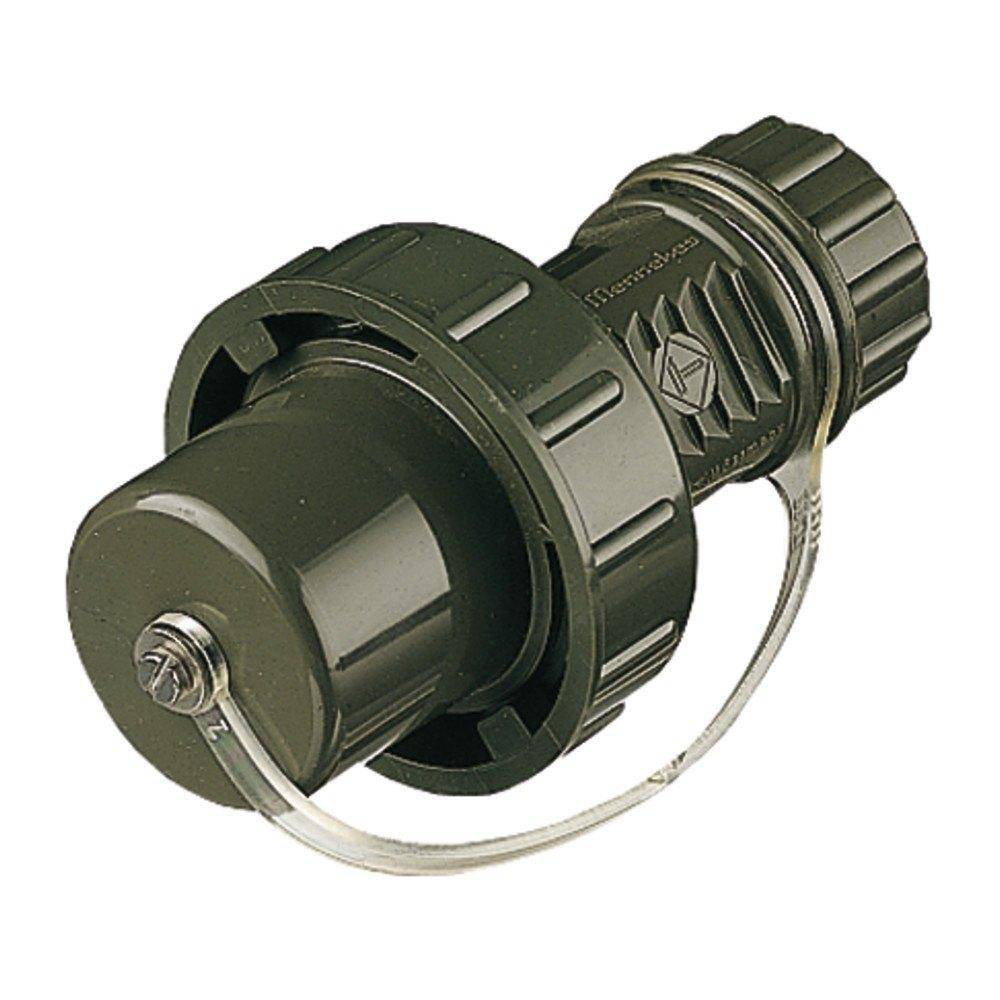 Mennekes Schuko Stecker, IP68, bronzegrün-1