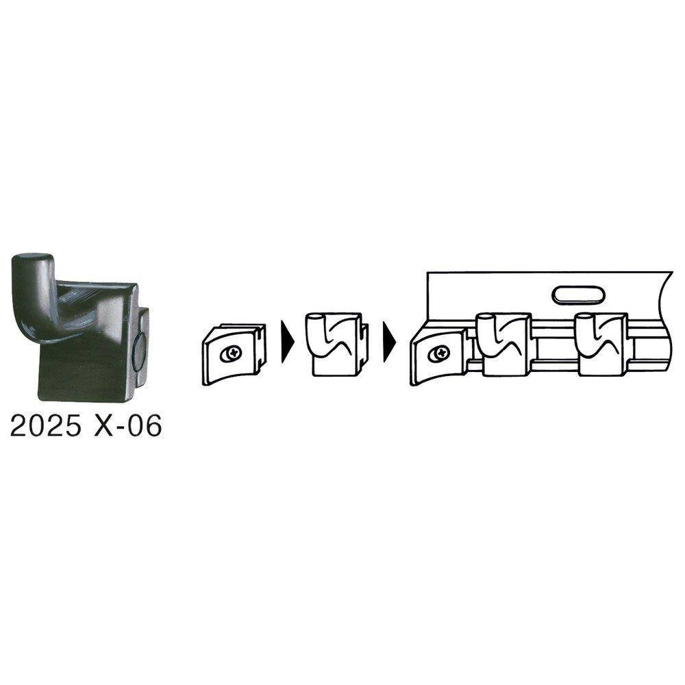 Hazet 2025X-06 Werkzeughaken und Führungsschienen 1 St.-1
