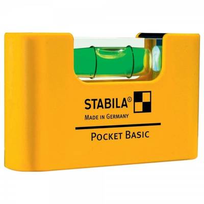 E/D/E Mini-Wasserwaage Pocket Basic 7cm Stabila