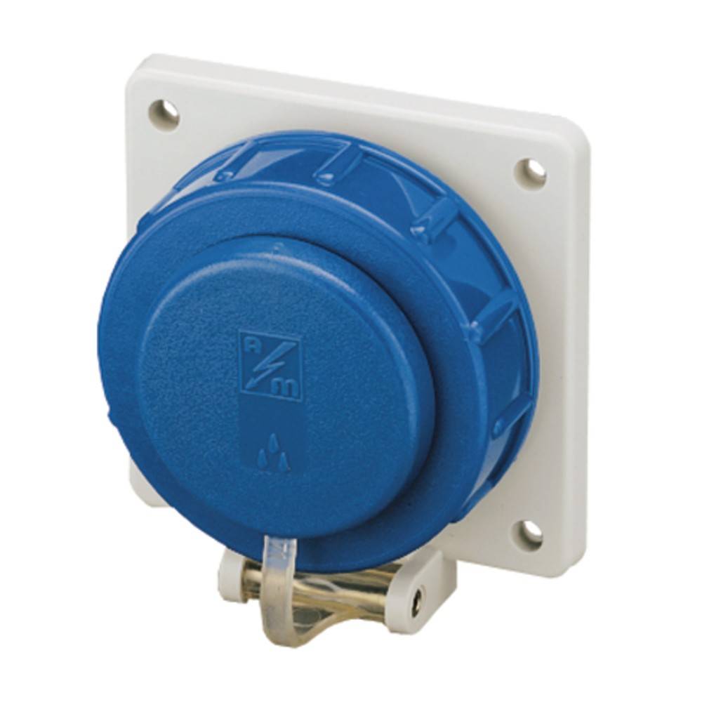 Mennekes Schuko-Anbau-Steckdose 16A2p+E 230V IP68 BL 17022-1